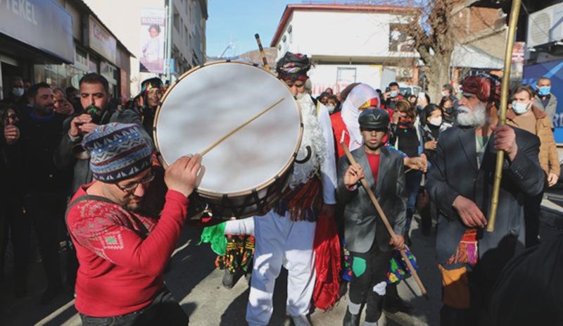 Dersim'de yeni yılın gelişi ‘Gağan’ geleneğiyle kutlandı