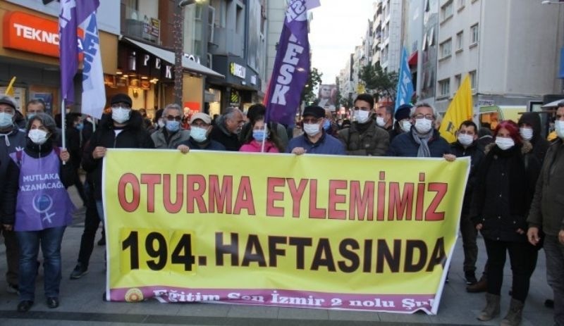 KHK'lilerin oturma eylemi 194’ncü haftasında