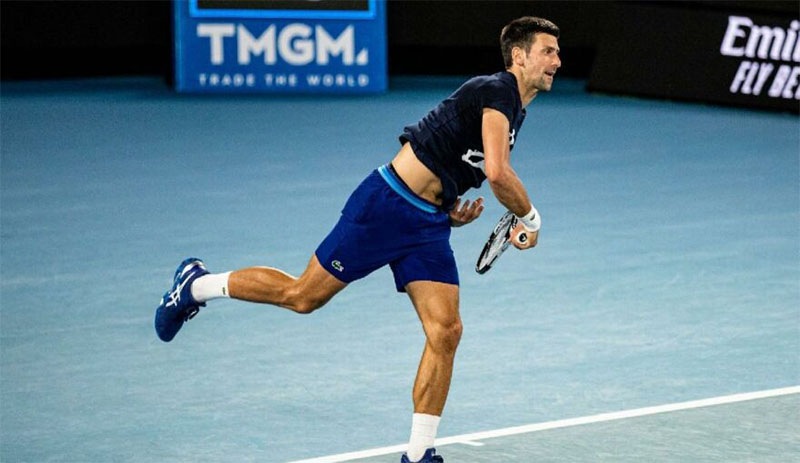 Tenisçi Djokovic Avustralya'da yine gözaltı merkezine götürüldü