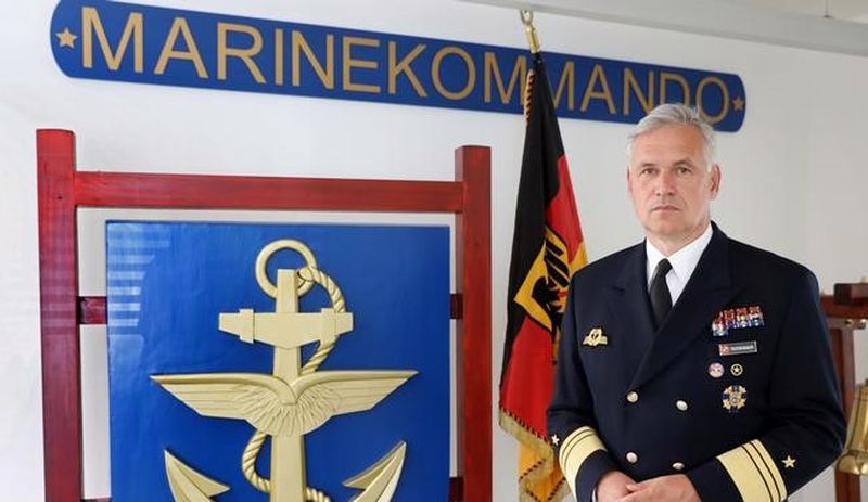 Almanya Deniz Kuvvetleri Komutanı 'Putin ve Kırım' çıkışı sonrası istifa etti