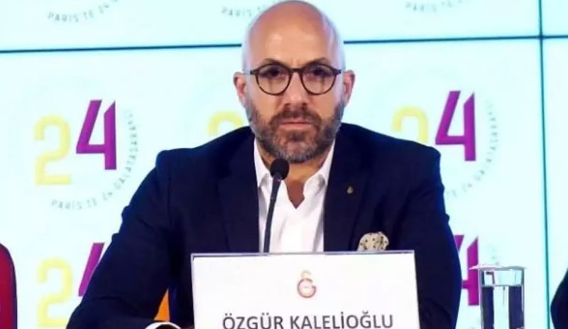 Galatasaray'ın yeni başkan yardımcısı Özgür Kalelioğlu oldu