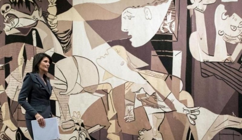 Rockefeller, Picasso'nun Guernica'sını BM'ye iade etti