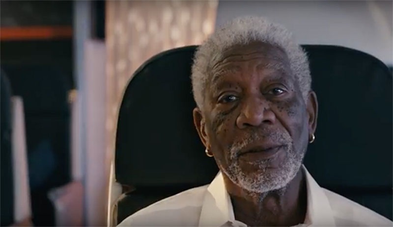 Morgan Freeman, ikinci kez THY'nin reklam yüzü oldu