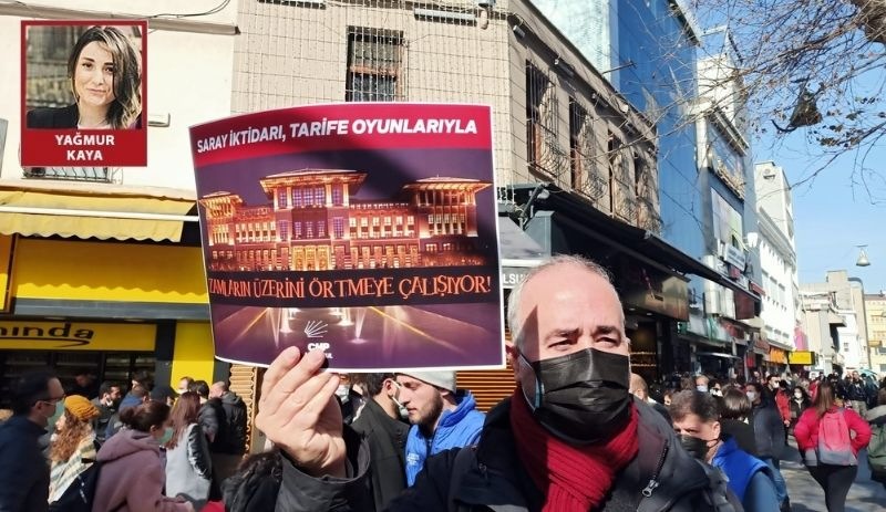 CHP'den Kadıköy'de zamlar geri alınsın eylemi: Sarayın ışıklarına bak nasıl yanıyor