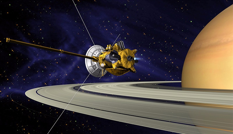 Cassini'den 'intihar görevi' ile veda