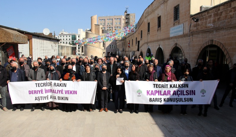 Birçok merkezde 15 Şubat protestosu: İmralı kapıları açılsın
