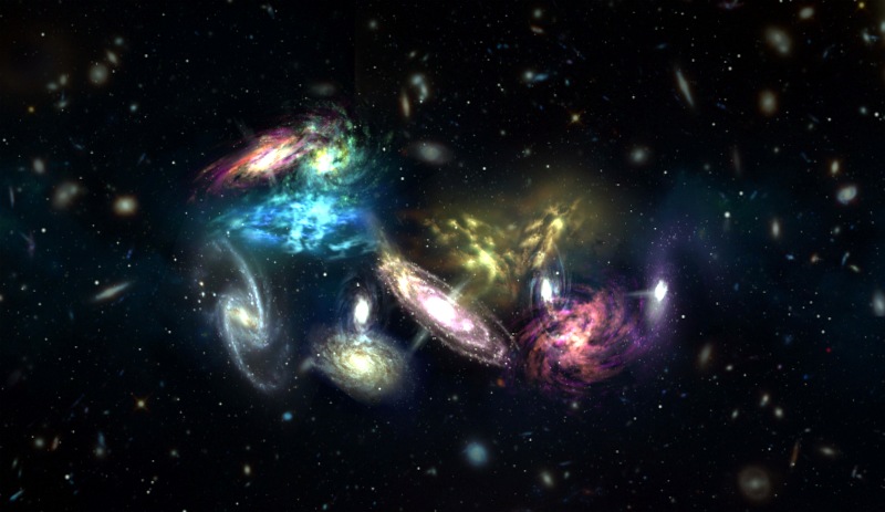 Evrende bilinen en büyük galaksi keşfedildi
