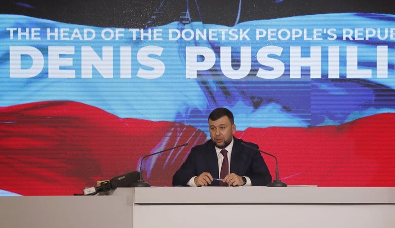 Donetsk lideri Puşilin'den Putin'e teşekkür