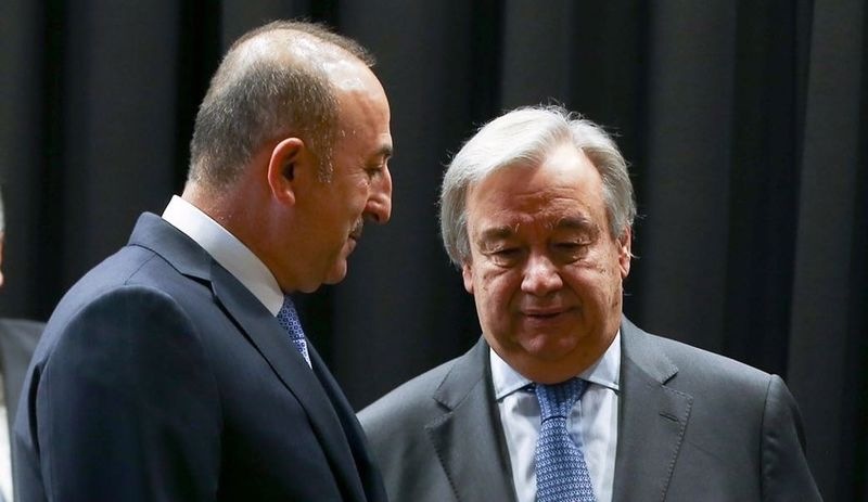 Bakan Çavuşoğlu, BM Genel Sekreteri Guterres'le görüştü