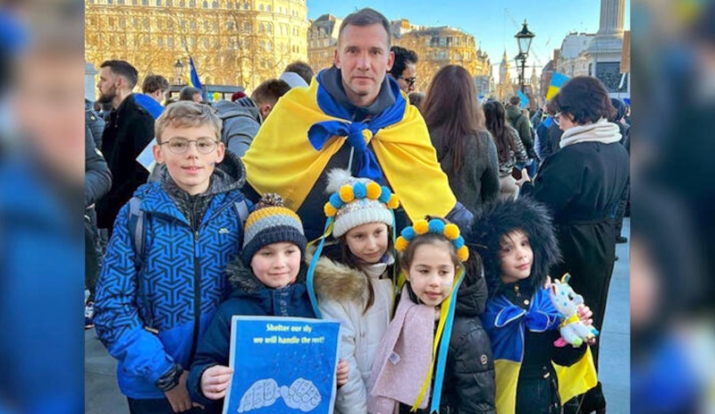 Andriy Shevchenko: Ukrayna'daki savaşı durdurun