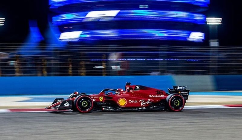 Formula 1'de 2022 sezonunun ilk pole pozisyonu Leclerc'in oldu