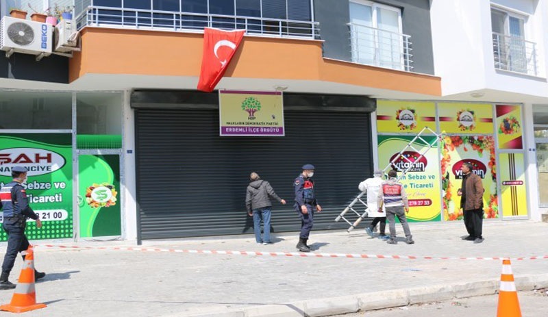 HDP’den Erdemli İlçe binasına yapılan saldırıyla ilgili açıklama: Azmettirici AKP-MHP iktidarıdır
