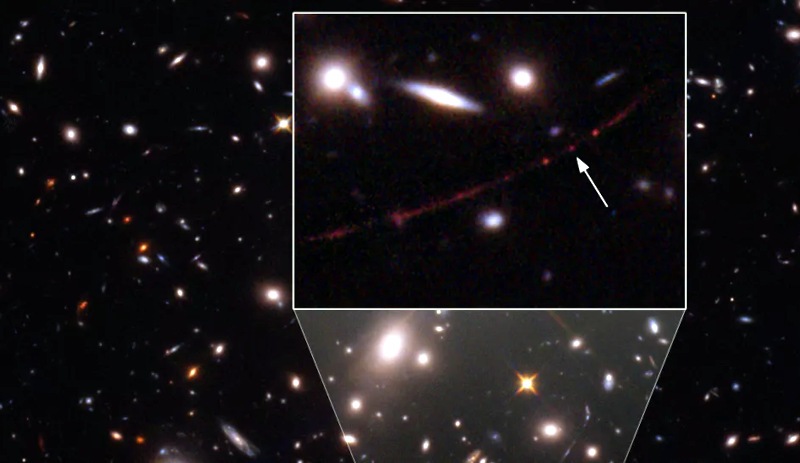Hubble Teleskobu en uzak tek yıldızı keşfetti: 12.9 milyar yıl uzakta