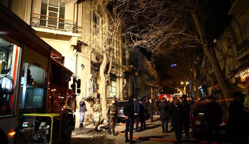 Bakü'de patlama: 1 ölü, 31 yaralı