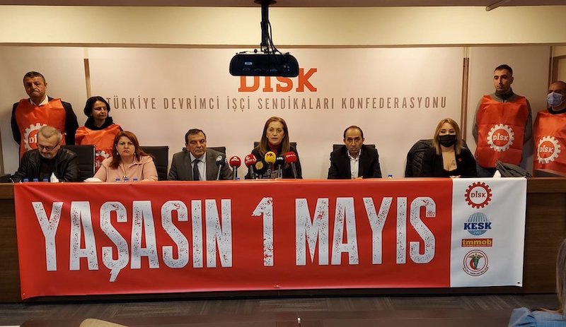 Sendika ve meslek örgütleri: Herkesi 1 Mayıs meydanlarında buluşmaya çağırıyoruz