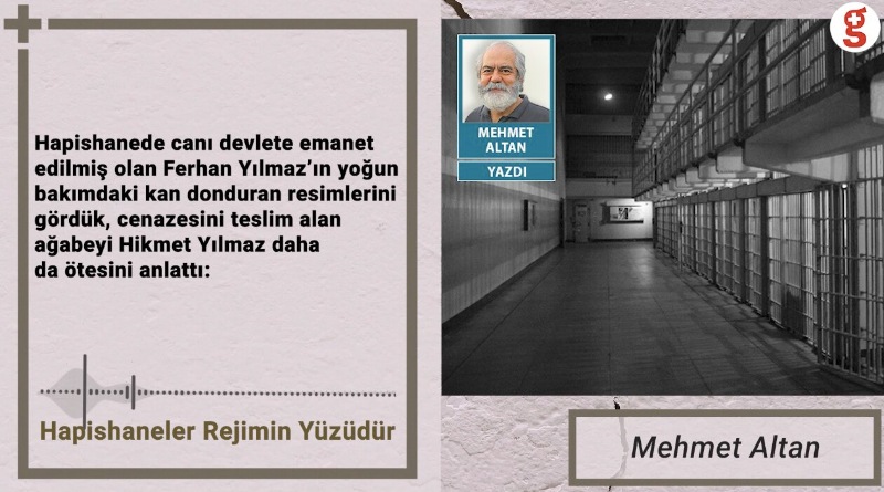Mehmet Altan'ın "Hapishaneler rejimin yüzüdür" yazısını GerçekSES'te dinleyin