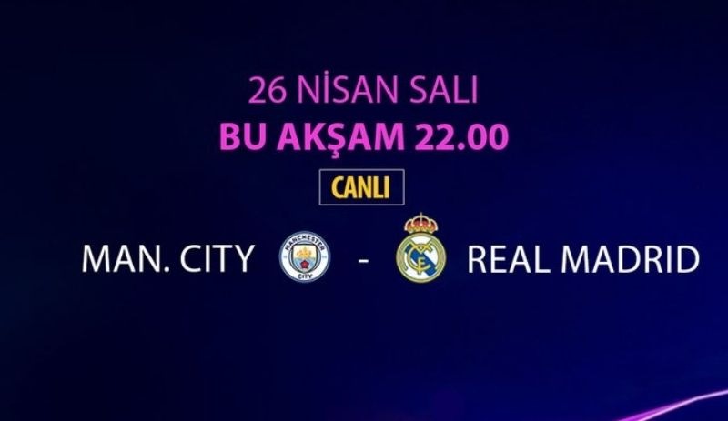 Exxen'den 'canlanma' hamlesi:  Manchester City-Real Madrid karşılaşmasını ücretsiz verecek