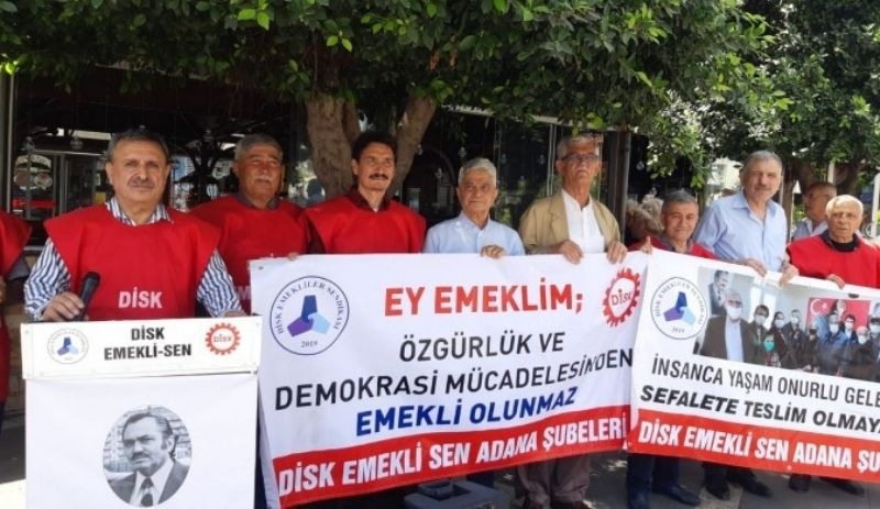 Emekliler: 1 Mayıs’ta iş, emek, özgürlük talebiyle alanlardayız