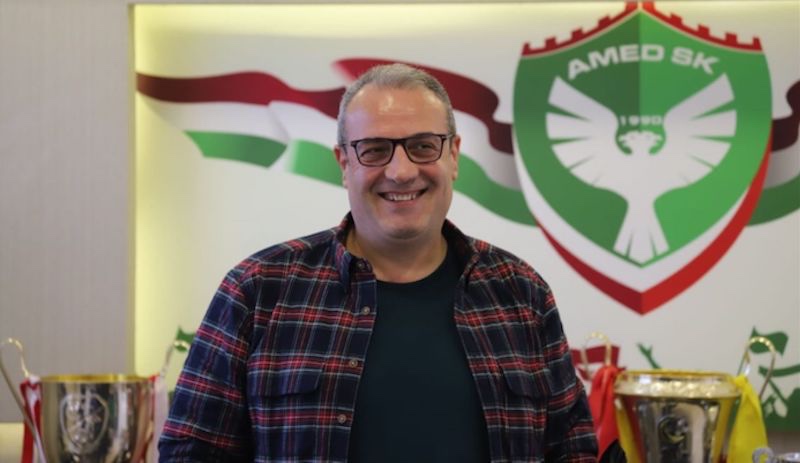 Amedspor Başkanı Akın'a hak mahrumiyeti cezası