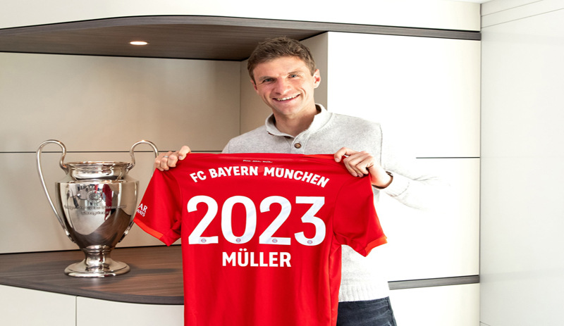 Bayern Münih, Thomas Müller ile sözleşmesini 2024'e uzattı