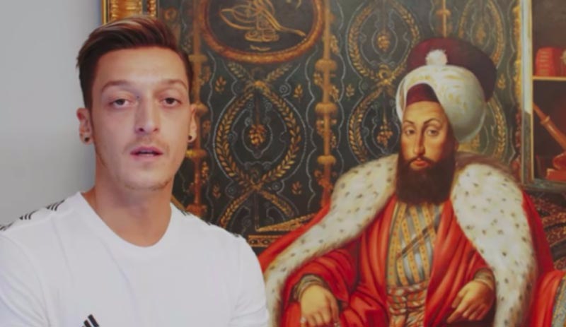 Mesut Özil padişahları karıştırdı