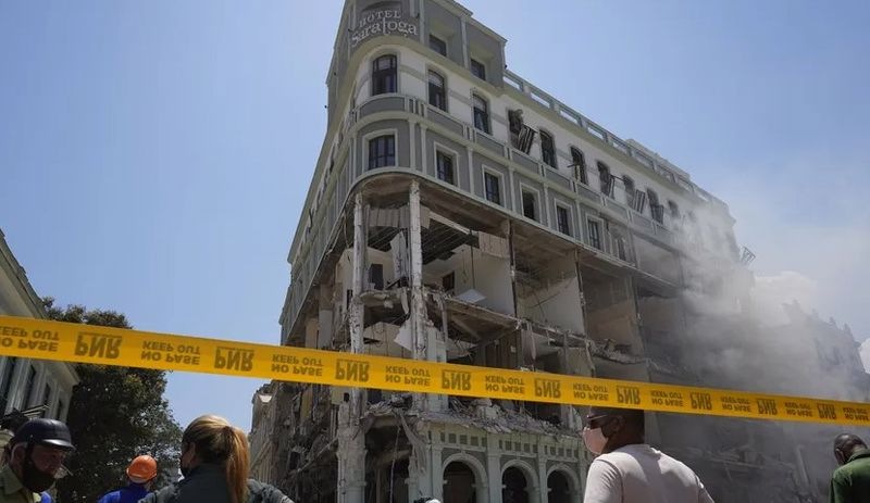 Küba'da tarihi oteldeki patlamada ölü sayısı 43'e çıktı