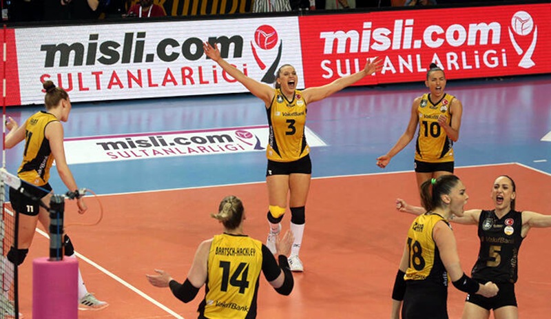 Türkiye Voleybol Sultanlar Ligi'nde şampiyon VakıfBank