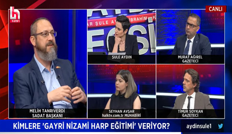 SADAT Başkanı Tanrıverdi Halk TV'de konuştu: Türkiye'de SADAT'tan başka yapılar var