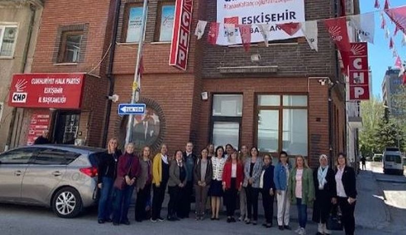 CHP’li kadınlardan 81 ilde Canan Kaftancıoğlu'na destek eylemi