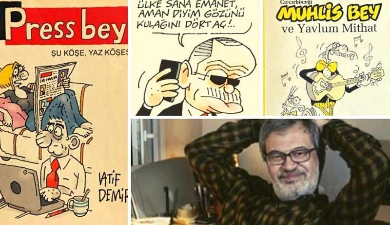 Karikatürist Latif Demirci son yolculuğuna uğurlandı