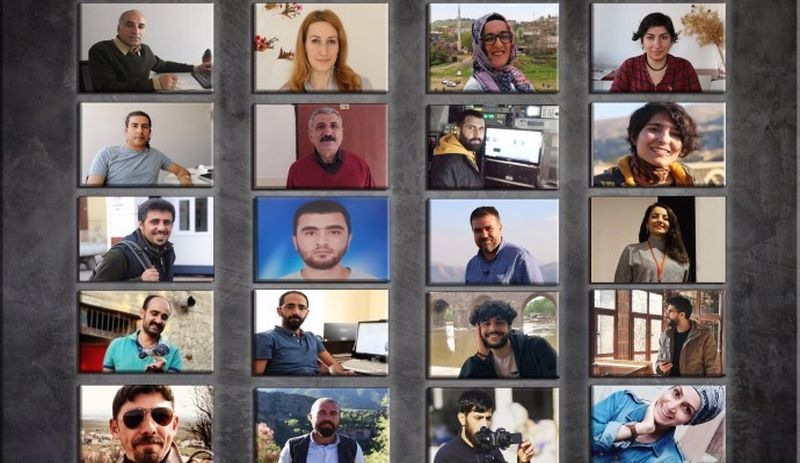 Diyarbakır'da gözaltına alınan gazeteciler için İsviçre merkezli uluslararası kampanya başlatıldı