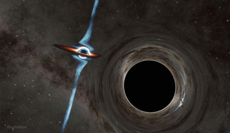 En hızlı büyüyen kara delik keşfedildi: Her saniye Dünya büyüklüğünde bir alanı yutuyor