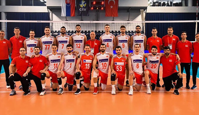 A Milli Erkek Voleybol Takımı, Hırvatistan'ı 3-1 mağlup ederek adını finale yazdırdı