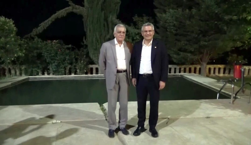 CHP'li Oğuz Kaan Salıcı, Mardin'de Ahmet Türk'le görüştü