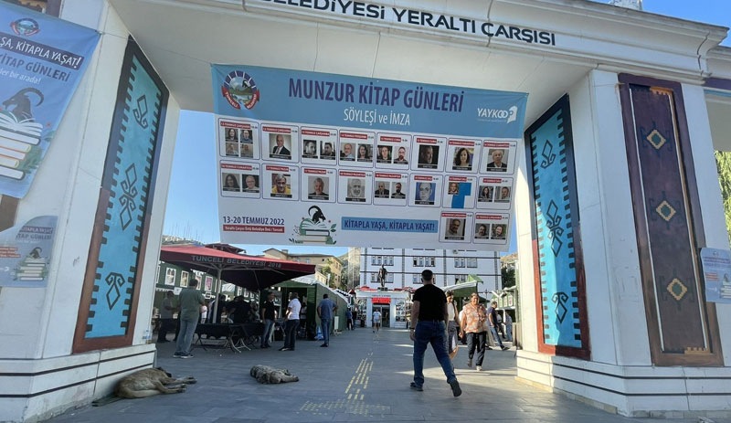 Munzur Kitap Günleri’nde üç kitaba el konuldu