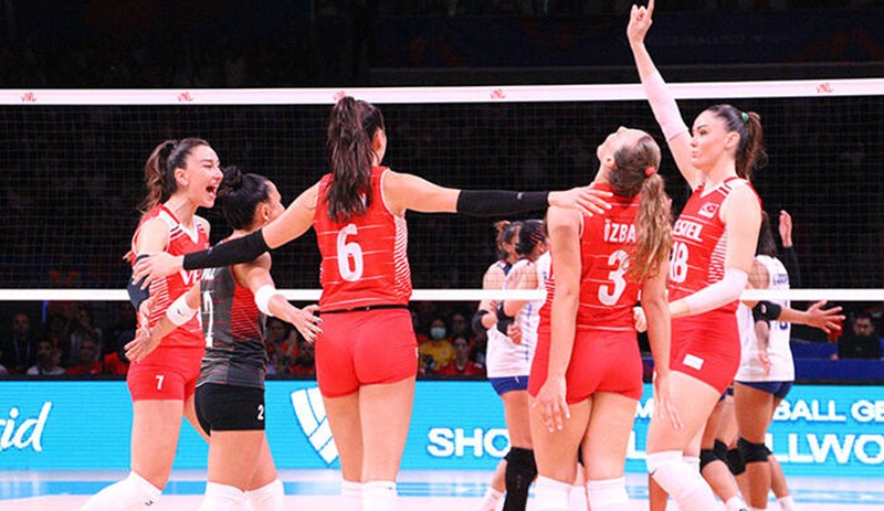 Voleybol Milletler Ligi’nde Tayland’ı 3-1 yenen Türkiye yarı finalde