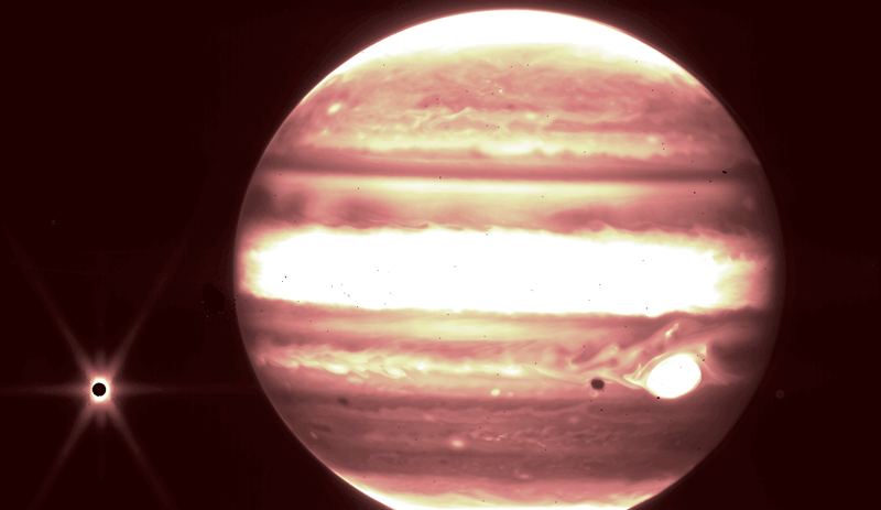 James Webb Uzay Teleskobu şimdi de Jüpiter ve uydularını görüntüledi