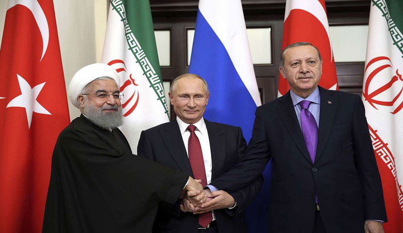 Tahran'da Erdoğan, Putin ve Reisi Suriye zirvesi için bir araya gelecek