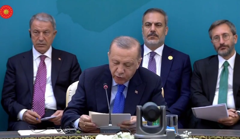 Erdoğan: Tel Rıfat ve Münbiç’i temizlemenin vakti çoktan geldi