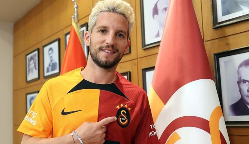 Galatasaray, Mertens ile 1+1 yıllık sözleşme imzaladı