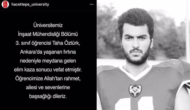 İnşaatta ölen üniversite öğrencisi Taha Öztürk'ün ilk iş günüymüş