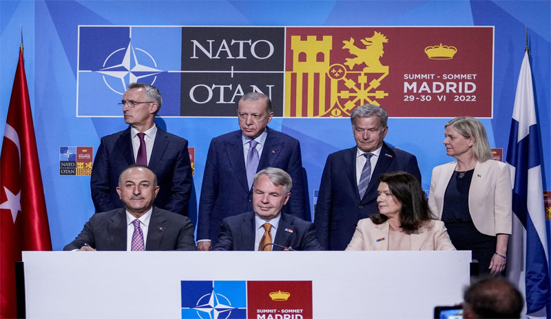 Türkiye, İsveç ve Finlandiya heyetleri arasında NATO'ya katılım için ilk toplantı