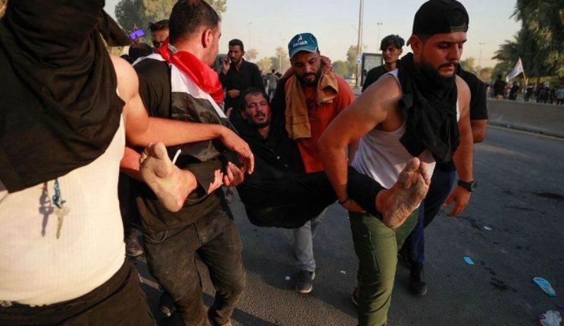 Bağdat'ta kriz derinleşiyor: Çıkan çatışmalarda 12 kişi öldü,  270 yaralı var