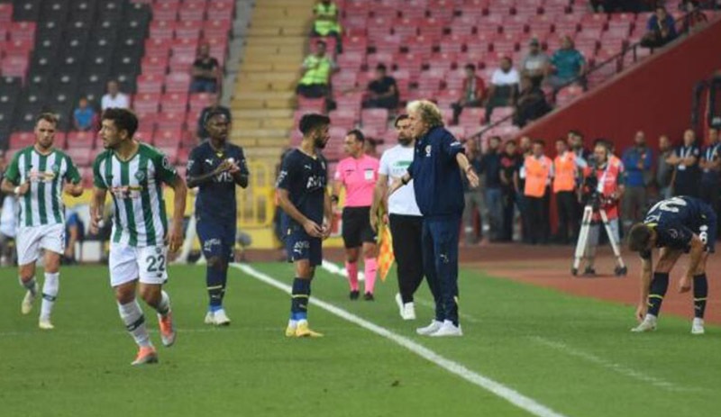 Fenerbahçe, Konya'da mağlup oldu