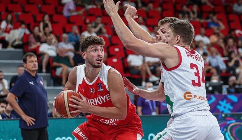 A Milli Erkek Basketbol Takımı, Bulgaristan'da 2'de 2 yaptı