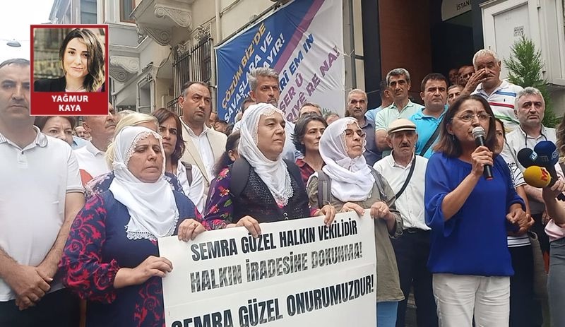 Semra Güzel'in tutuklanması İstanbul'da protesto edildi