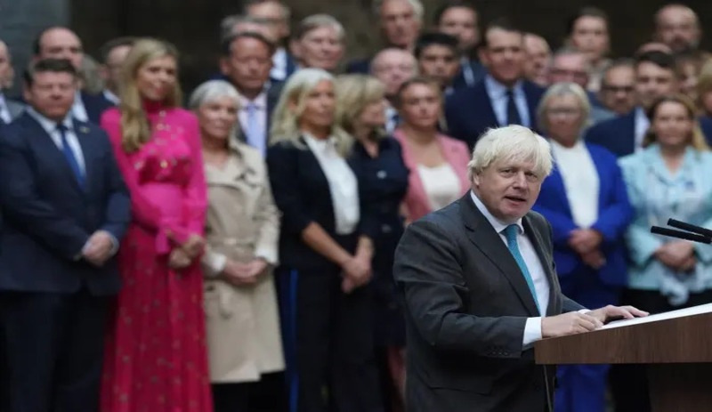 Boris Johnson'dan veda konuşması: Kuralları yarı yolda değiştirdiler