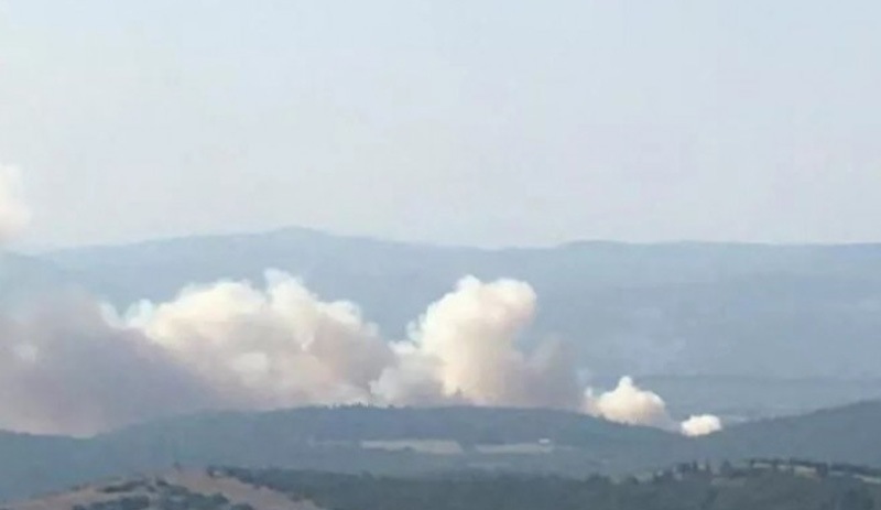 Soma'da orman yangını: 2 mahalle boşaltıldı
