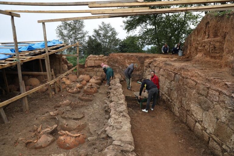 Kurul Kalesi, kazılarda kısmen açığa çıktı