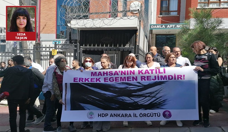 HDP’nin Mahsa Amini için İran Büyükelçilik önünde yapmak istediği eyleme polis engeli